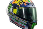 Der Misano-Helm 2018 von Valentino Rossi