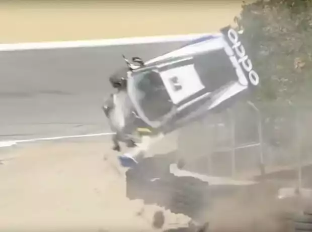 Sheena Monk, Unfall, Laguna Seca Titel-Bild zur News: Sheena Monk, Unfall, Laguna Seca