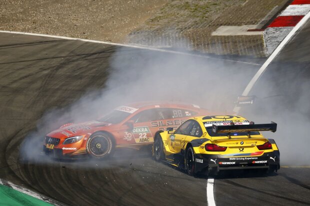 Lucas Auer Timo Glock Abt-Audi-Sportsline Audi Sport Team Abt Sportsline DTM ~Lucas Auer (HWA-Mercedes) und Timo Glock (RMG-BMW) ~ 