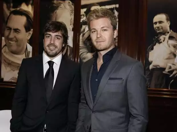 Fernando Alonso, Nico Rosberg Titel-Bild zur News: Fernando Alonso, Nico Rosberg