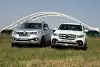 Bild zum Inhalt: Mercedes X-Klasse vs. Renault Alaskan Test 2018: Zwangsverwandt