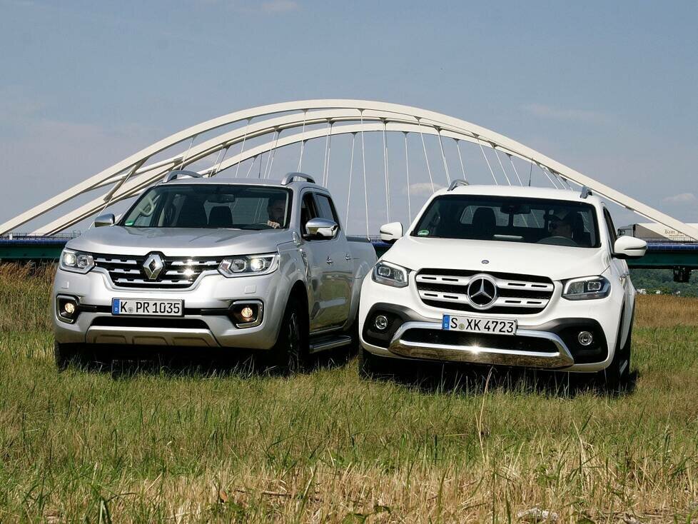 Mercedes X-Klasse vs. Renault Alaskan 2018