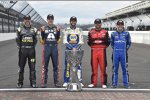 Chevrolet-Fahrer in den NASCAR Playoffs 2018: Jimmie Johnson, Alex Bowman, Chase Elliott, Austin Dillon, Kyle Larson