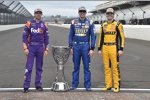 Gibbs-Piloten in den NASCAR Playoffs 2018: Denny Hamlin, Kyle Busch, Erk Jones