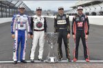 Stewart/Haas-Piloten in den NASCAR Playoffs 2018: Clint Bowyer, Kevin Harvick, Aric Almirola, Kurt Busch