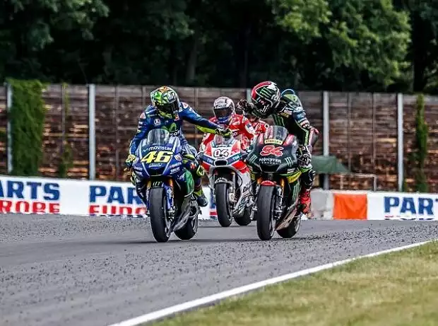 Titel-Bild zur News: Valentino Rossi, Jonas Folger
