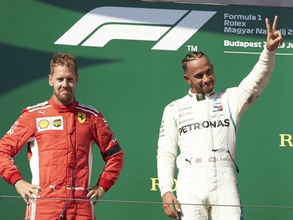 Sebastian Vettel, Lewis Hamilton, Kimi Räikkönen