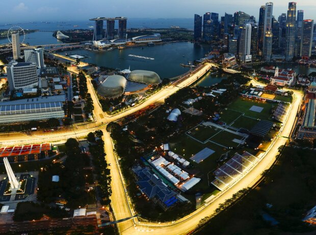 Singapur, Strecke Singapur, Strecke