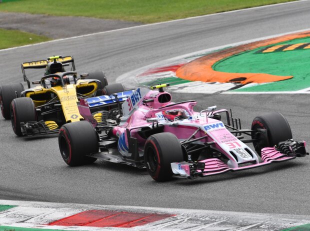 Esteban Ocon, Carlos Sainz Esteban Ocon, Carlos Sainz