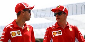 Vettel: "Traurig" über Verlust von Teamkollege Räikkönen