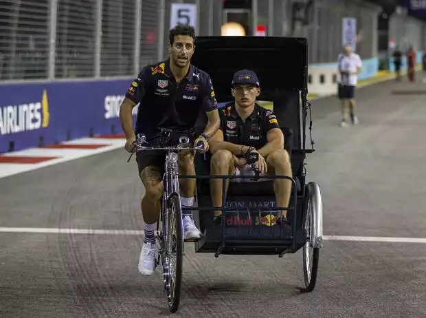Daniel Ricciardo, Max Verstappen Titel-Bild zur News: Daniel Ricciardo, Max Verstappen