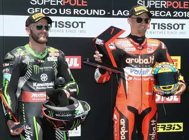 Chaz Davies, Tom Sykes, Jonathan Rea Titel-Bild zur News: Chaz Davies, Tom Sykes, Jonathan Rea