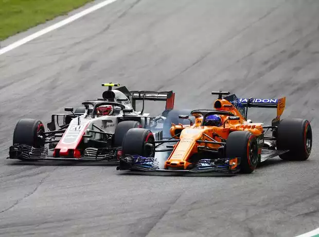 Kevin Magnussen, Fernando Alonso Titel-Bild zur News: Kevin Magnussen, Fernando Alonso