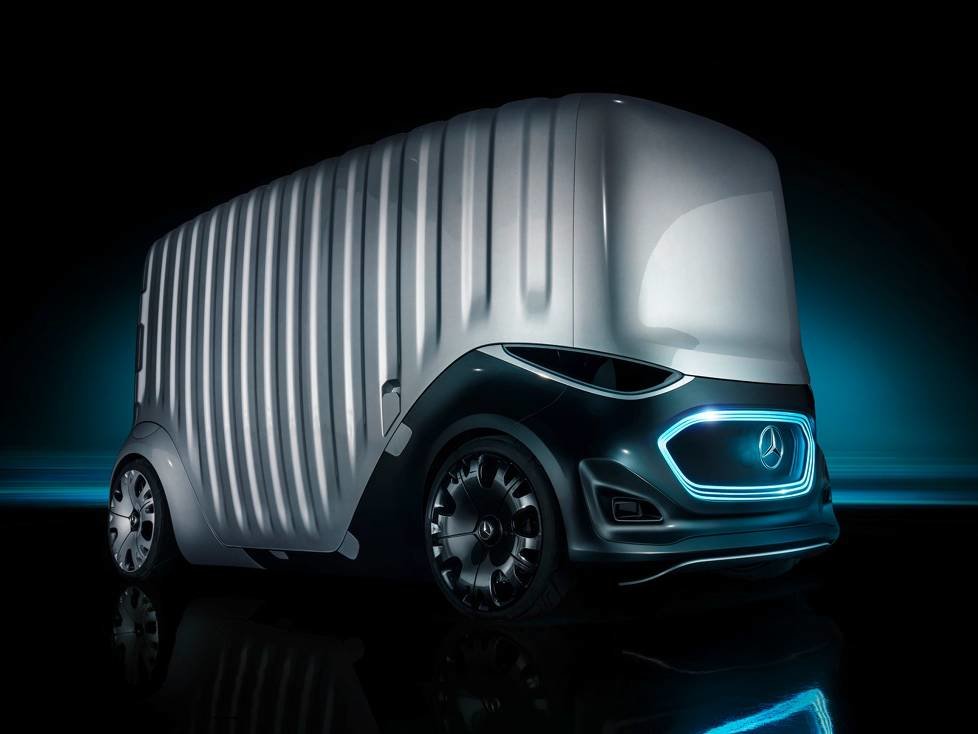 Mercedes-Benz Vans "Vision Urbanetic": Das Vorbild kennt man - ein Alu-Koffer aus dem Gepäckgeschäft