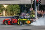 Burnout-Show in Las Vegas: Martin Truex Jr. (Furniture Row)