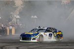 Burnout-Show in Las Vegas: Chase Elliott (Hendrick) 