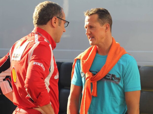 Stefano Domenicali, Michael Schumacher