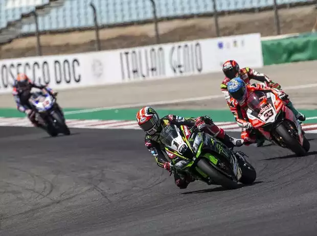 Jonathan Rea, Marco Melandri Titel-Bild zur News: Jonathan Rea, Marco Melandri