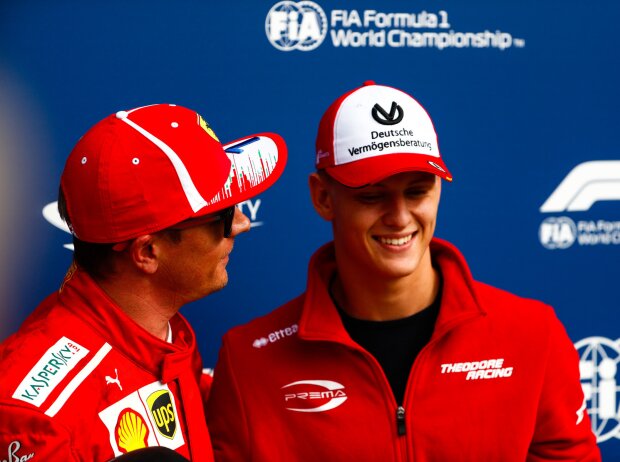 Mick Schumacher, Kimi Räikkönen