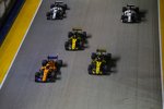 Fernando Alonso (McLaren), Carlos Sainz (Renault), Nico Hülkenberg (Renault), Charles Leclerc (Sauber) und Marcus Ericsson (Sauber) 