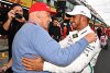 Bild zum Inhalt: Hamilton nach Singapur-Sieg in Gedanken bei Niki Lauda