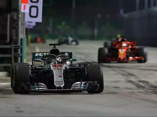 Lewis Hamilton, Sebastian Vettel Titel-Bild zur News: Lewis Hamilton, Sebastian Vettel