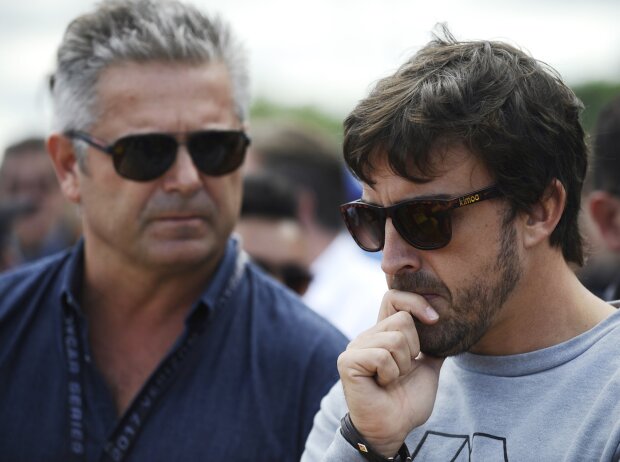 Titel-Bild zur News: Gil de Ferran, Fernando Alonso