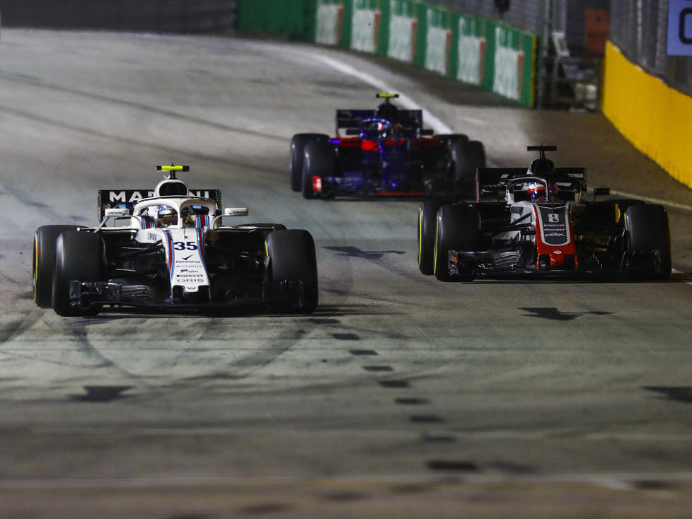 Sergei Sirotkin, Romain Grosjean, Pierre Gasly