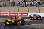 Ryan Hunter-Reay (Andretti) und Scott Dixon (Ganassi) 