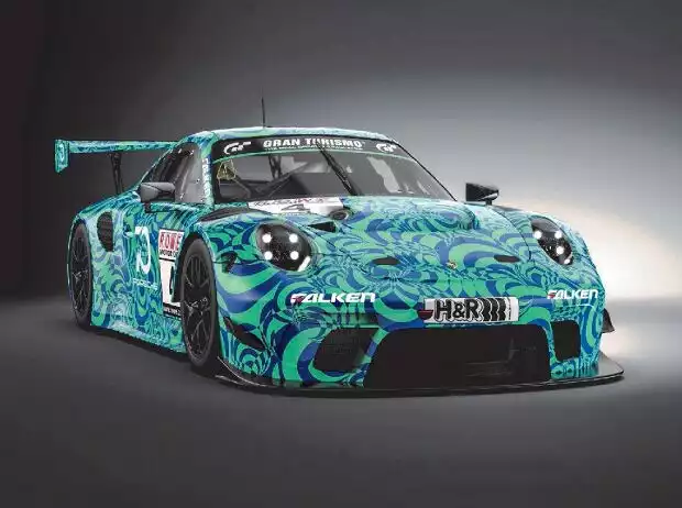 Falken Porsche 911 GT3 R 2019 Titel-Bild zur News: Falken Porsche 911 GT3 R 2019