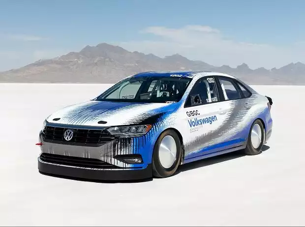 Volkswagen Bonneville-Jetta 2018 auf dem Salzsee in Utah Titel-Bild zur News: Volkswagen Bonneville-Jetta 2018 auf dem Salzsee in Utah