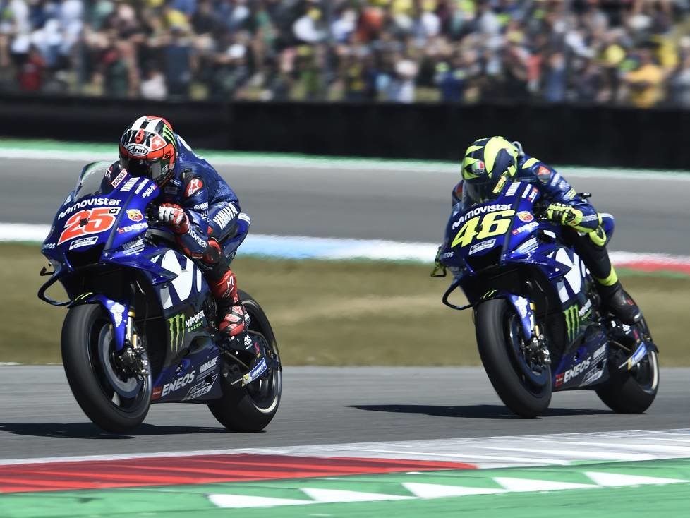 Maverick Vinales, Valentino Rossi