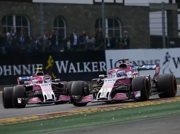 Sergio Perez, Esteban Ocon Titel-Bild zur News: Sergio Perez, Esteban Ocon