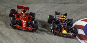 Red Bull: Nach Singapur 2018 "realistisch" nur noch eine Siegchance