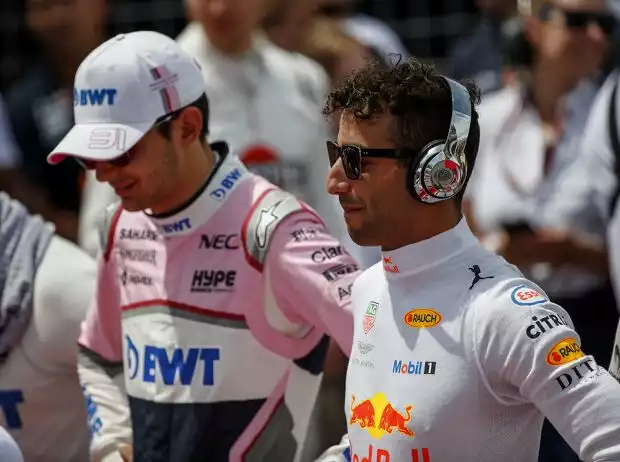 Esteban Ocon, Daniel Ricciardo Titel-Bild zur News: Esteban Ocon, Daniel Ricciardo