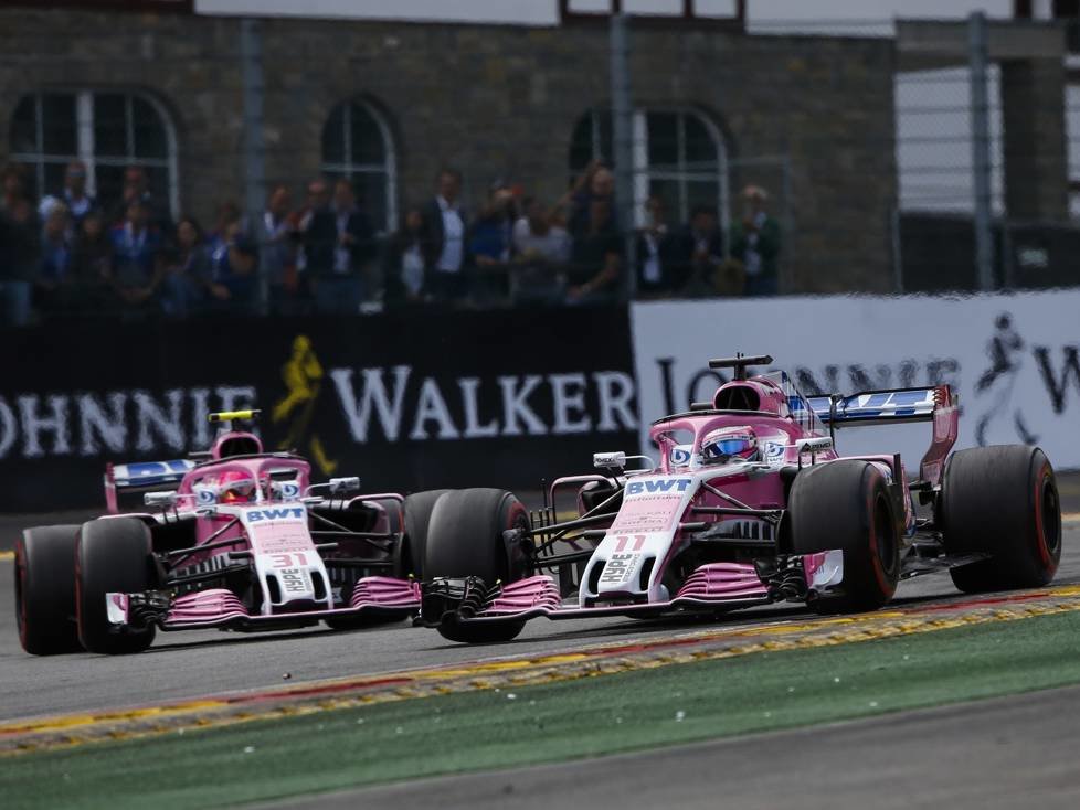 Sergio Perez, Esteban Ocon