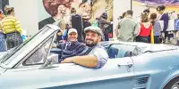 Axel Schulz 8l.) und Ulf Schulz ((Motorworld Classics Berlin) im Ford Mustang