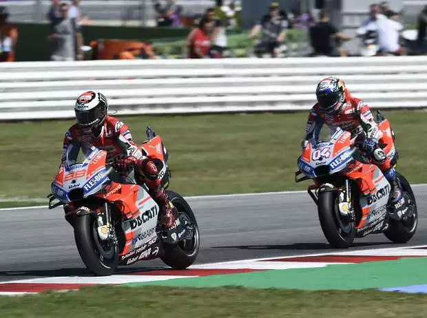 Titel-Bild zur News: Jorge Lorenzo, Andrea Dovizioso