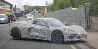 Bild zum Inhalt: Chevrolet Corvette C8 Erlkönig 2019: Der Kult-Ami mutiert zur Mittelmotor-Rakete