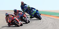 Bild zum Inhalt: MotoGP Aragon 2018: Marquez besiegt Dovizioso, Lorenzo stürzt