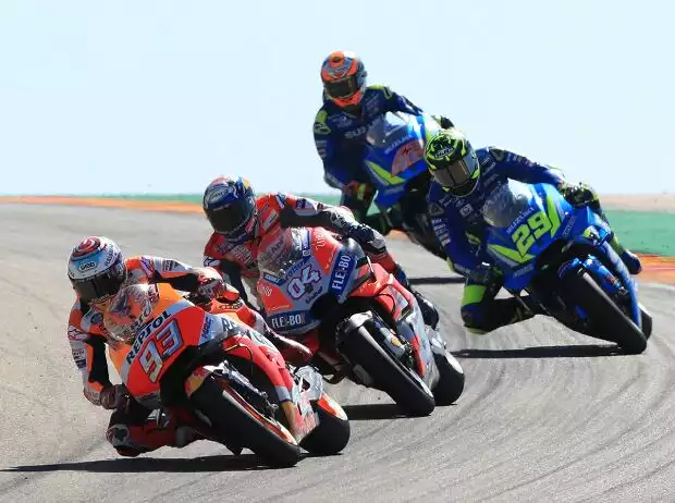 Marc Marquez, Andrea Dovizioso Titel-Bild zur News: Marc Marquez, Andrea Dovizioso