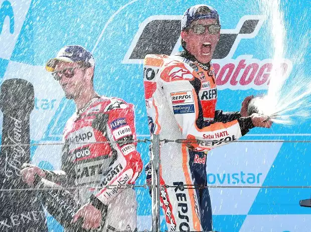 Marc Marquez, Andrea Dovizioso Titel-Bild zur News: Marc Marquez, Andrea Dovizioso