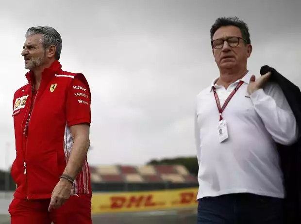 Maurizio Arrivabene, Louis Camilleri Titel-Bild zur News: Maurizio Arrivabene, Louis Camilleri