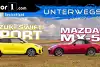 Bild zum Inhalt: Test: Suzuki Swift Sport vs. Mazda MX-5 2018