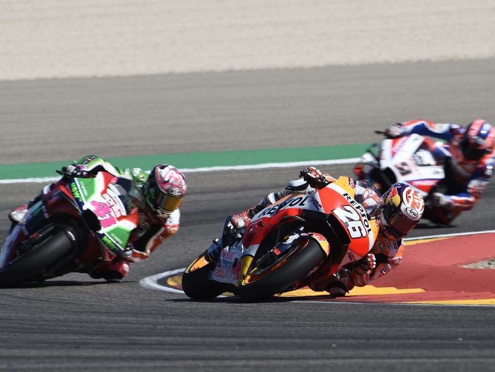 Daniel Pedrosa, Aleix Espargaro