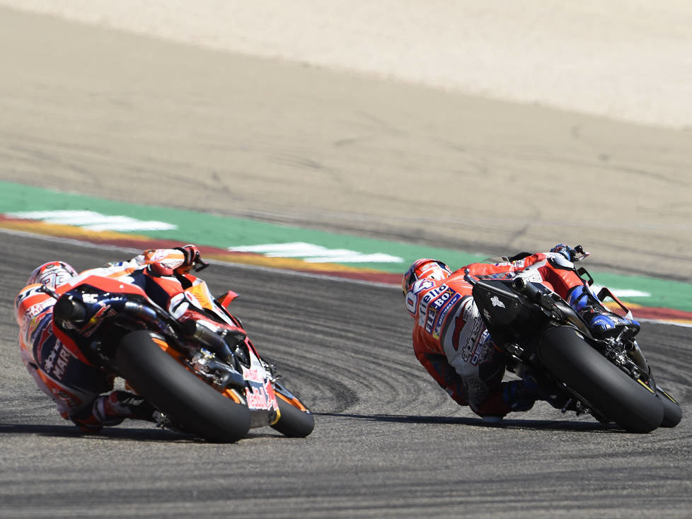 Andrea Dovizioso, Marc Marquez