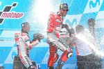 Marc Marquez (Honda) und Andrea Dovizioso (Ducati) 