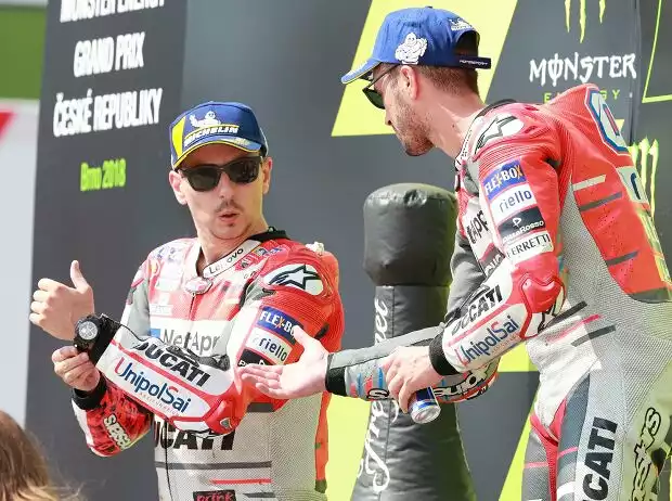Titel-Bild zur News: Andrea Dovizioso, Jorge Lorenzo