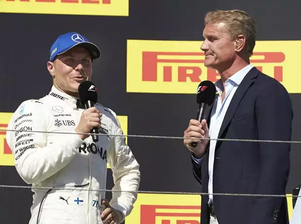 Valtteri Bottas, David Coulthard Titel-Bild zur News: Valtteri Bottas, David Coulthard