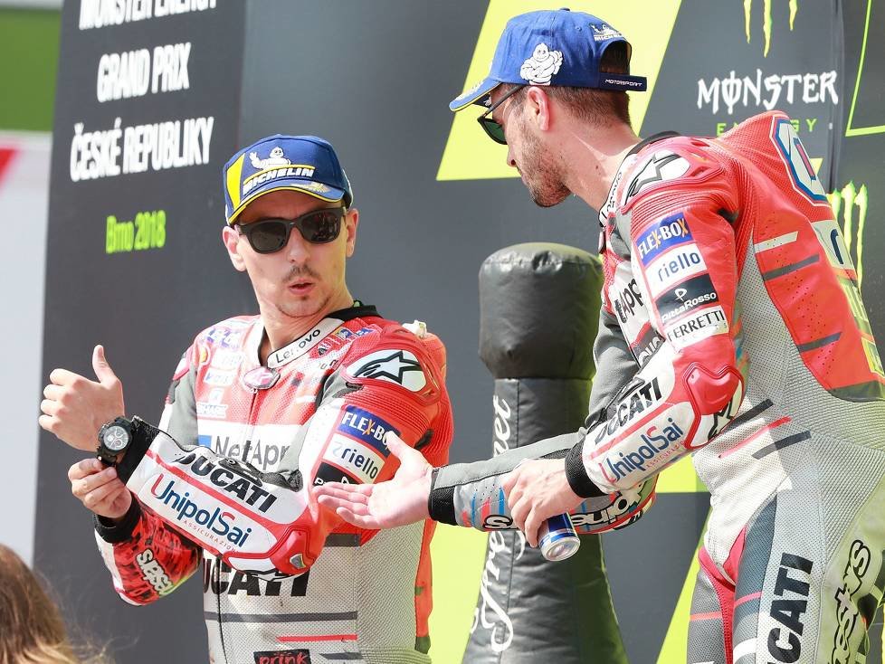 Andrea Dovizioso, Jorge Lorenzo
